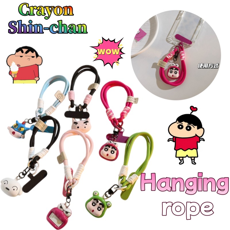 Camera Wrist Strap - Crayon Shin-chan Shiro Timsah Peluş Bebek