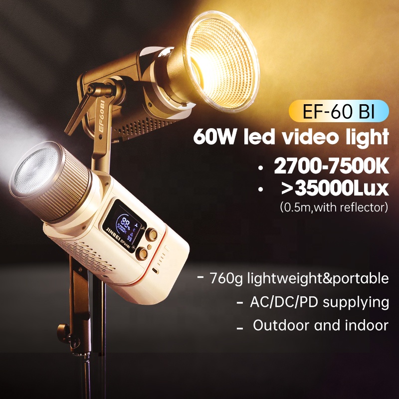 JINBEI EF-60BI 60w Fotoğrafçıl - Photography Videos Free incelemesi ve fiyatı